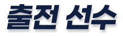 出場選手